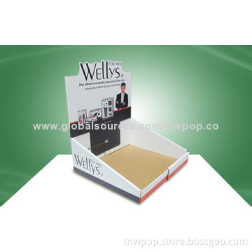 POP Cardboard Tabletop Display, Strong/Long Lasting/100% Eco-friendly Material/Shinny Printing